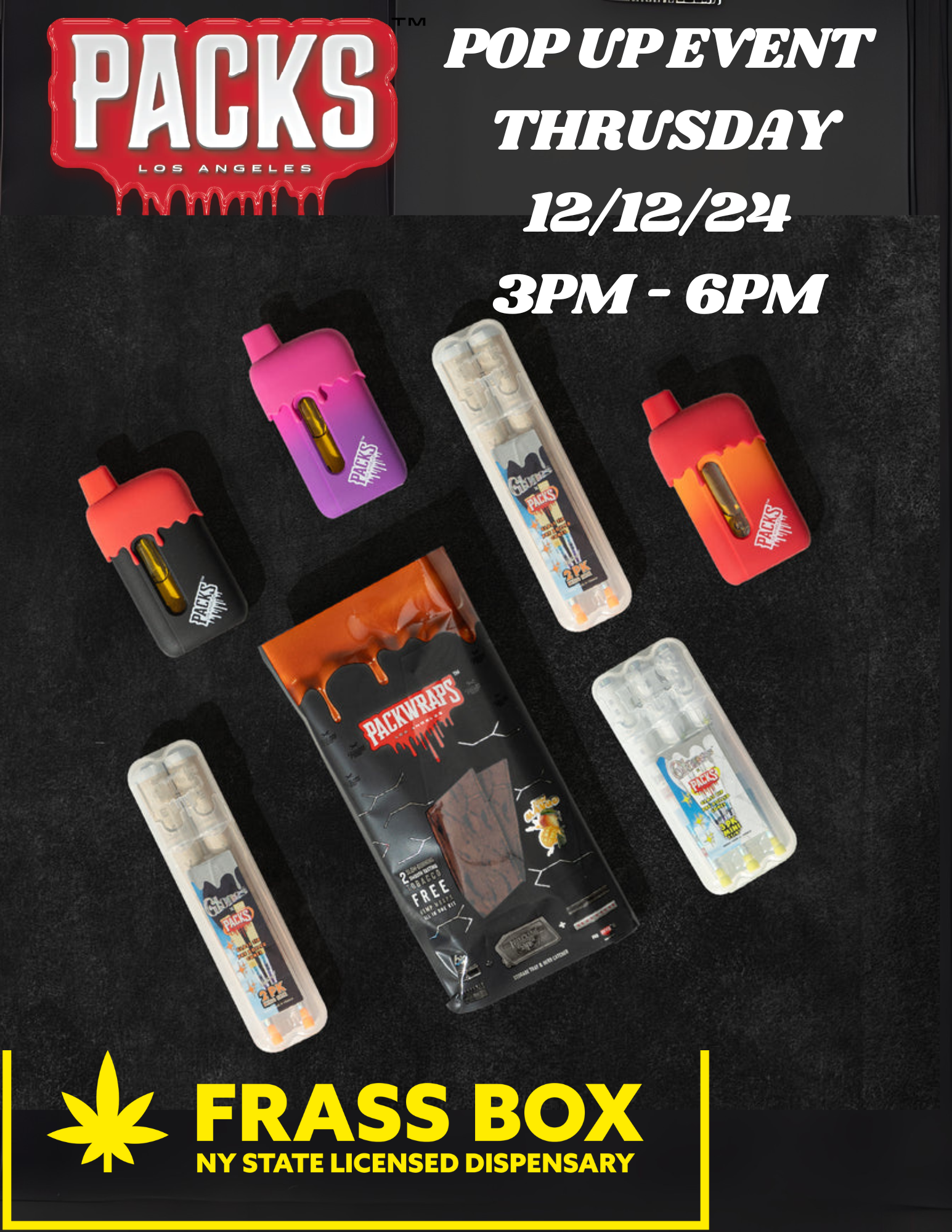 Packs Pop Up - Frass Box